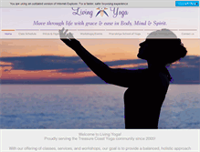 Tablet Screenshot of livingyogastudio.com